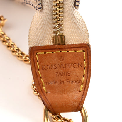 Louis Vuitton Damier Azur Mini Pochette Accessories 7 of 8