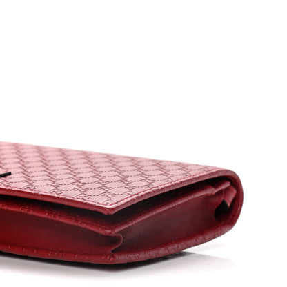 Gucci Microguccissima Crossbody Wallet Red 8 of 11