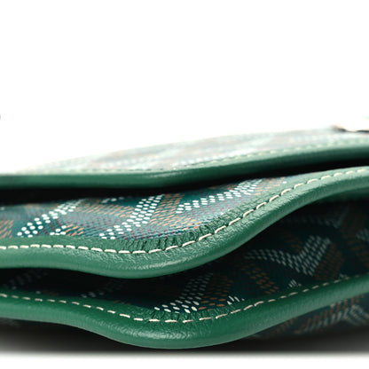 Goyard Goyardine Plumet Wallet Clutch Green 8 of 9
