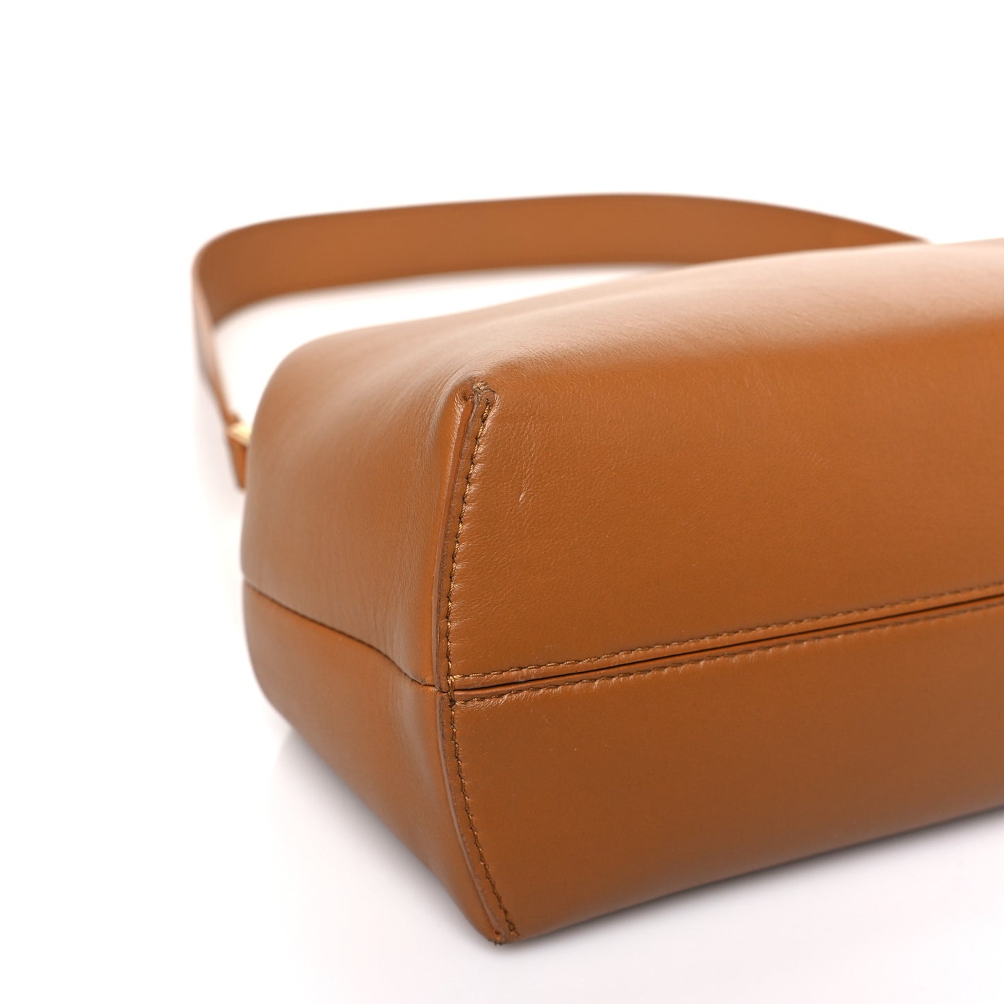 Shiny Nappa Medium Fendi First Caramello