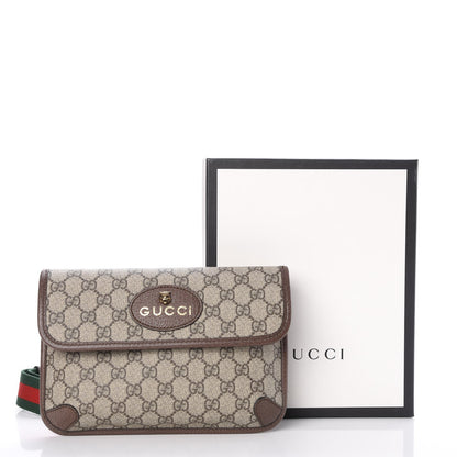 Gucci GG Supreme Monogram Neo Vintage Web Belt Bag Brown 8 of 8