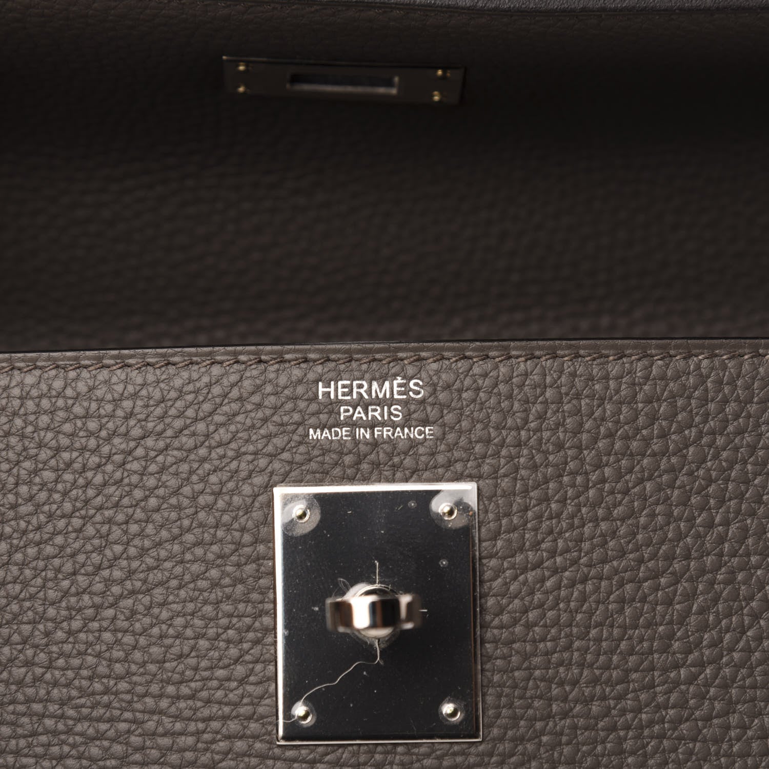 Hermes Togo Kelly Retourne 32 Etain 7 of 13