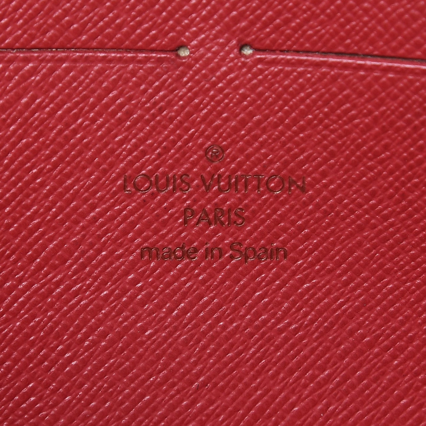 Supple Calfskin Paname Take Off Flight Zippy Wallet Red