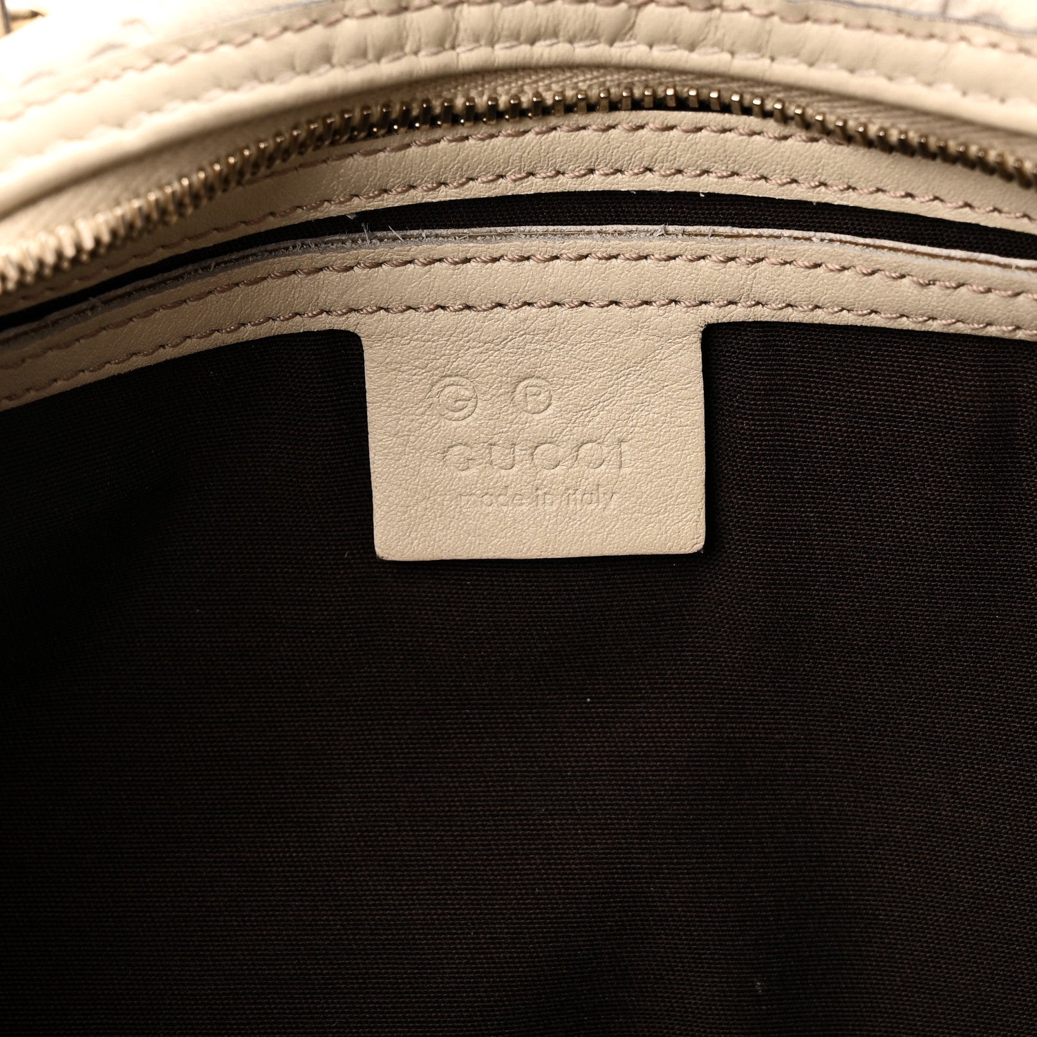 Gucci Guccissima Medium Joy Boston Off White 6 of 10