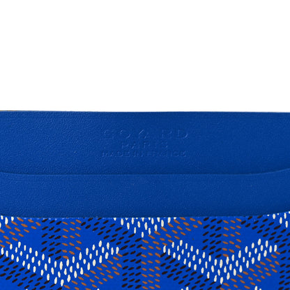 Goyard Goyardine Saint Sulpice Card Holder Sky Blue 6 of 7