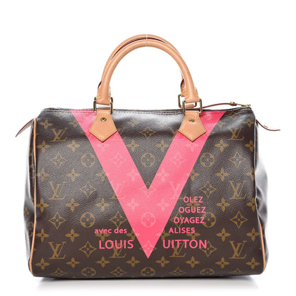 Louis Vuitton Monogram Speedy 30 V Grenade 1 of 9