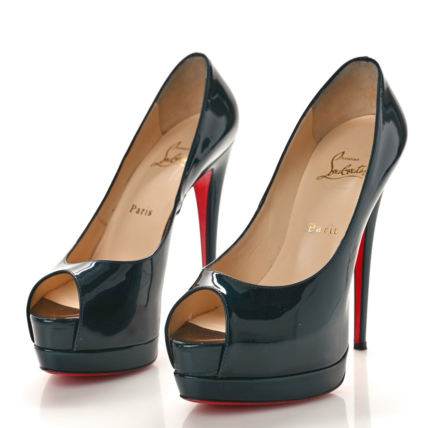 Patent Palais Royal 140 Pumps 39 Teal