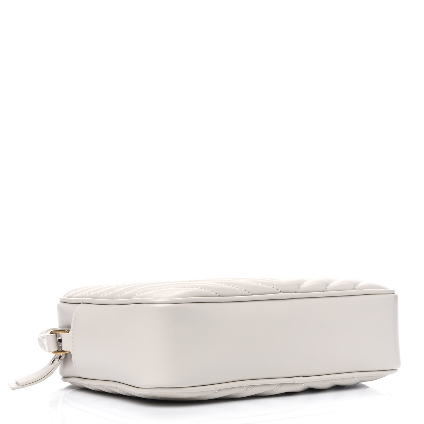 Calfskin Matelasse Monogram Lou Camera Bag Crema Soft