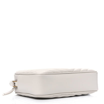 Saint Laurent Calfskin Matelasse Monogram Lou Camera Bag Crema Soft 3 of 5