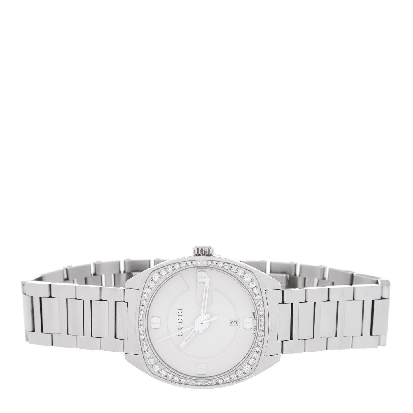 Stainless Steel Diamond Bezel 40mm GG2570 Quartz Watch