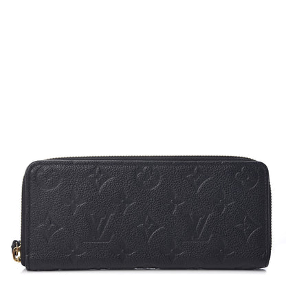 Louis Vuitton Empreinte Clemence Wallet Black 1 of 6