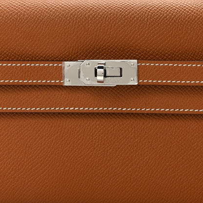 Hermes Epsom Kelly Wallet To Go Gold 8 of 11