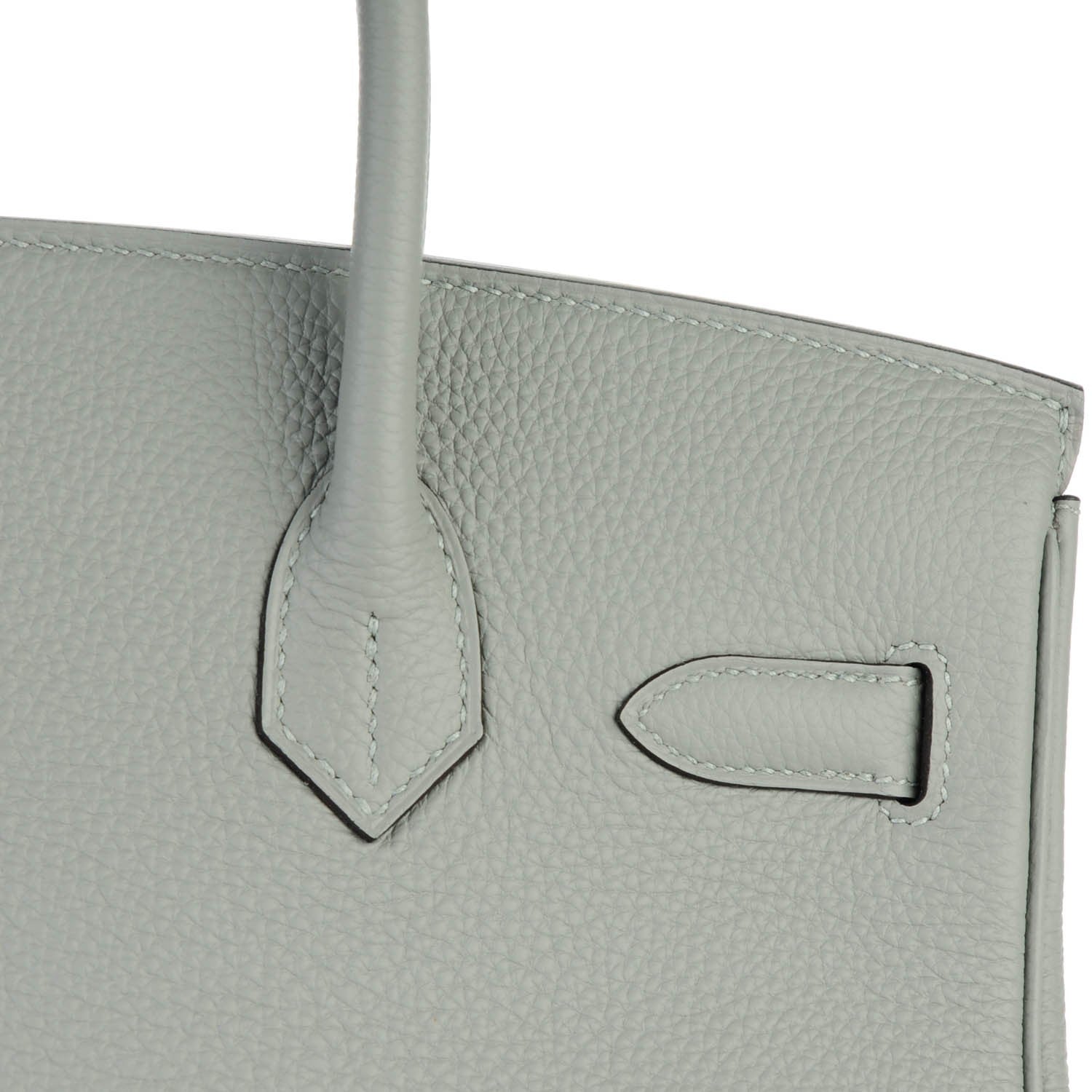 Hermes Togo Birkin 30 Gris Mouette 26 of 28