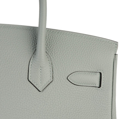 Hermes Togo Birkin 30 Gris Mouette 26 of 28