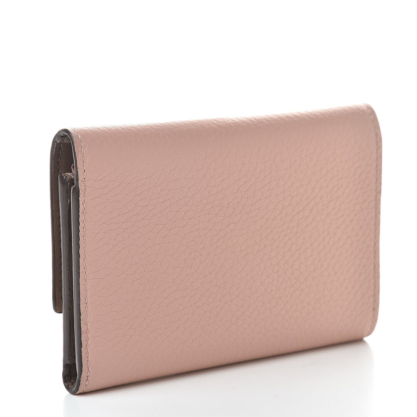 Taurillon Capucines Compact Wallet Magnolia