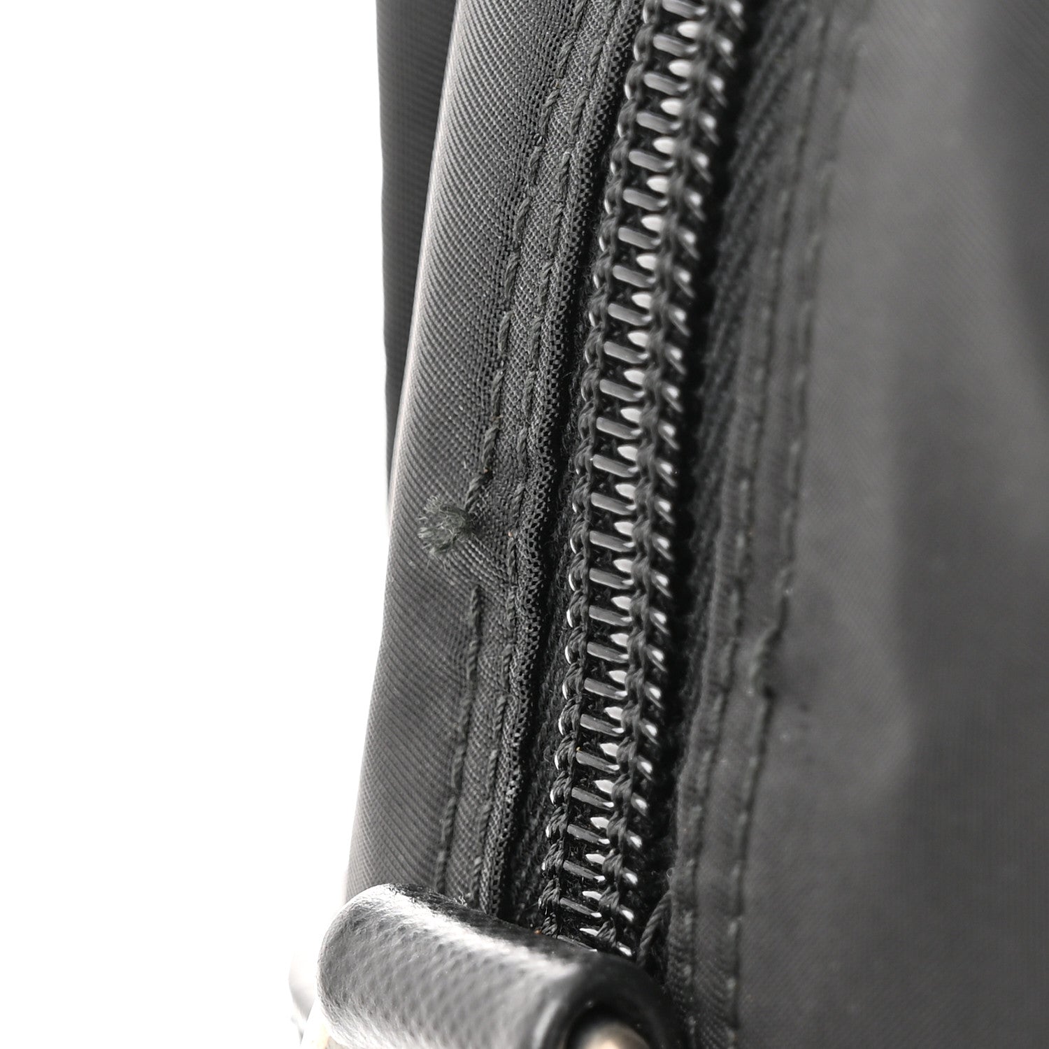 Prada Tessuto Nylon Saffiano Briefcase Black 15 of 15