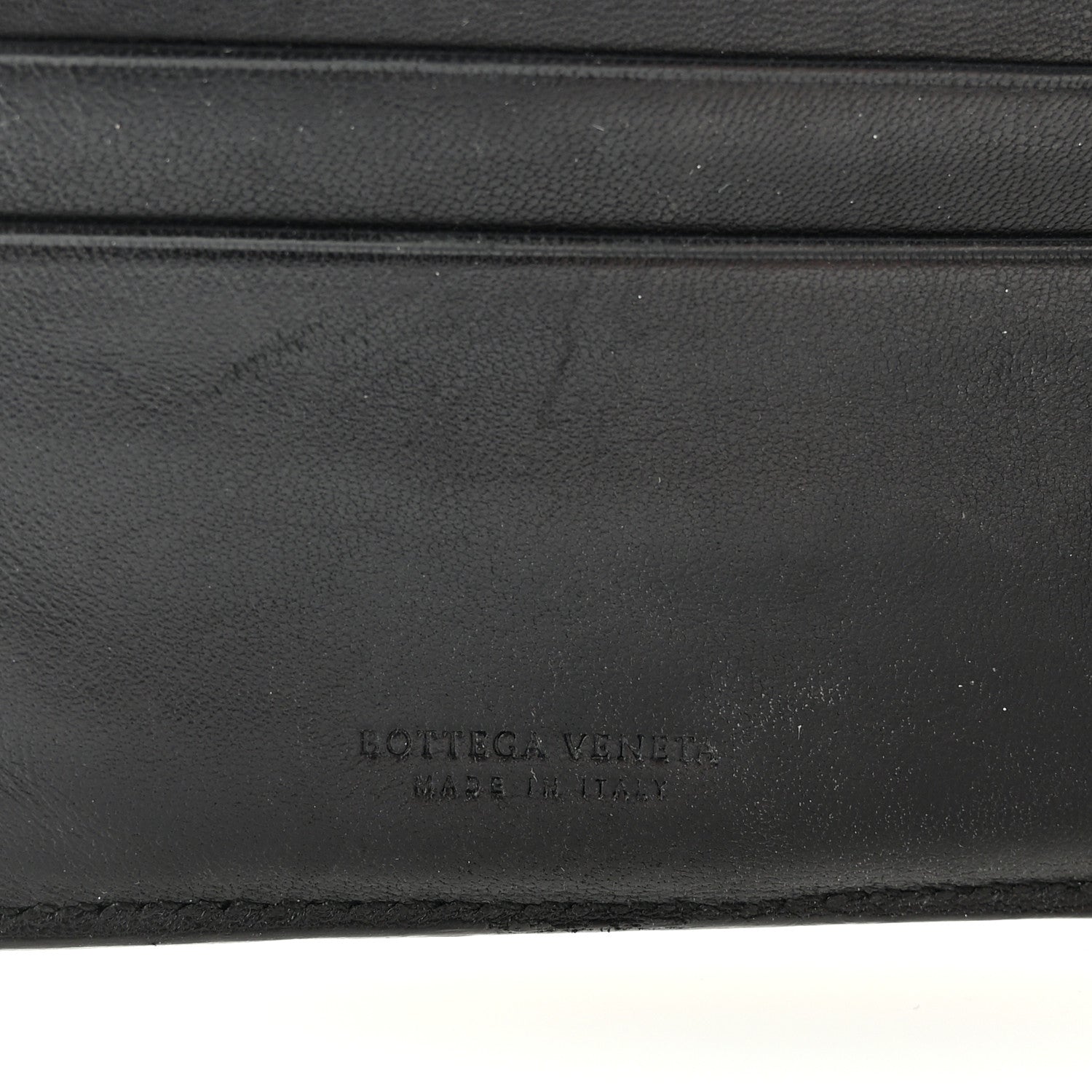 Bottega Veneta Nappa Intrecciato French Flap Wallet Black 6 of 7