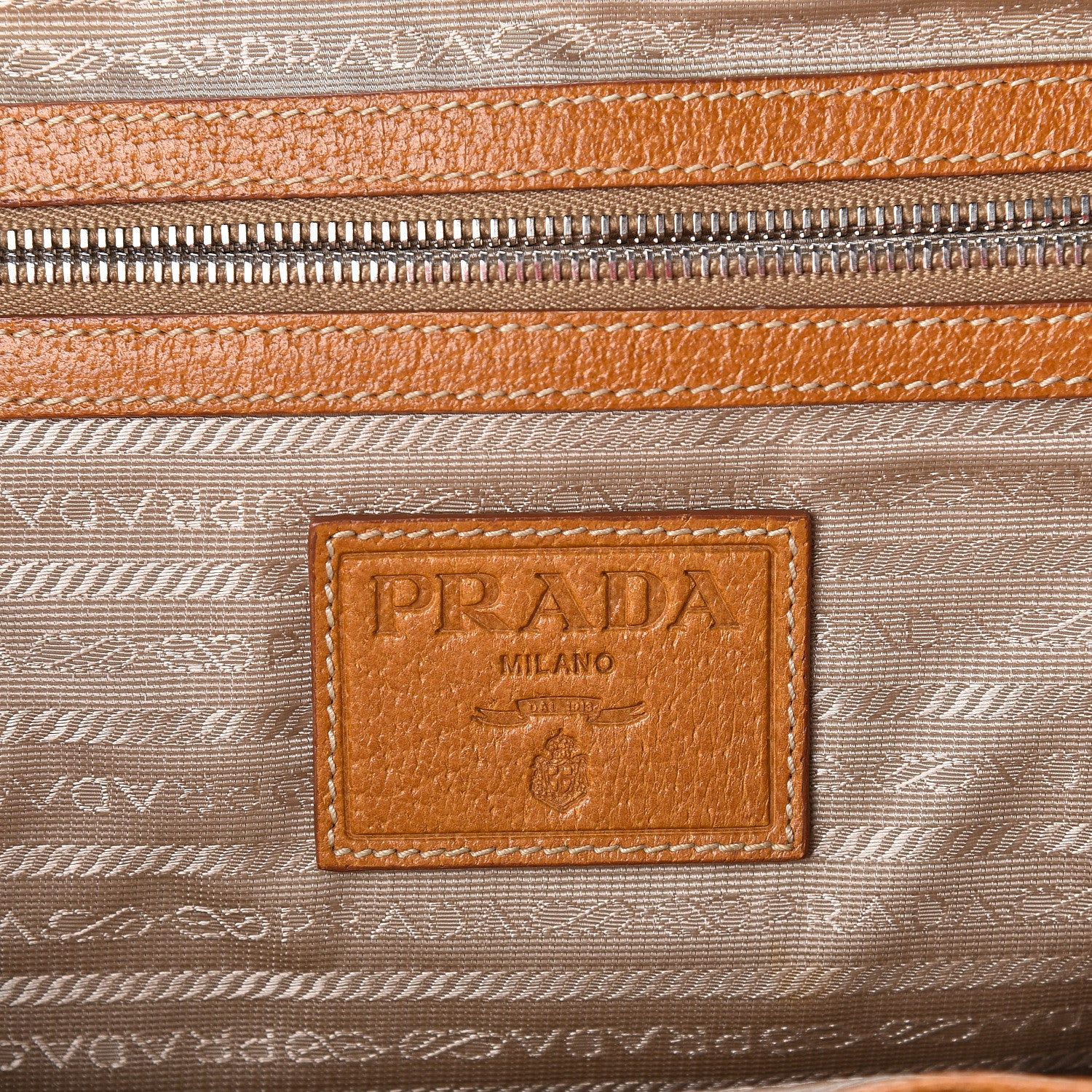 Prada Paglia Cinghiale Frame Bag Naturale Cuoio 6 of 9