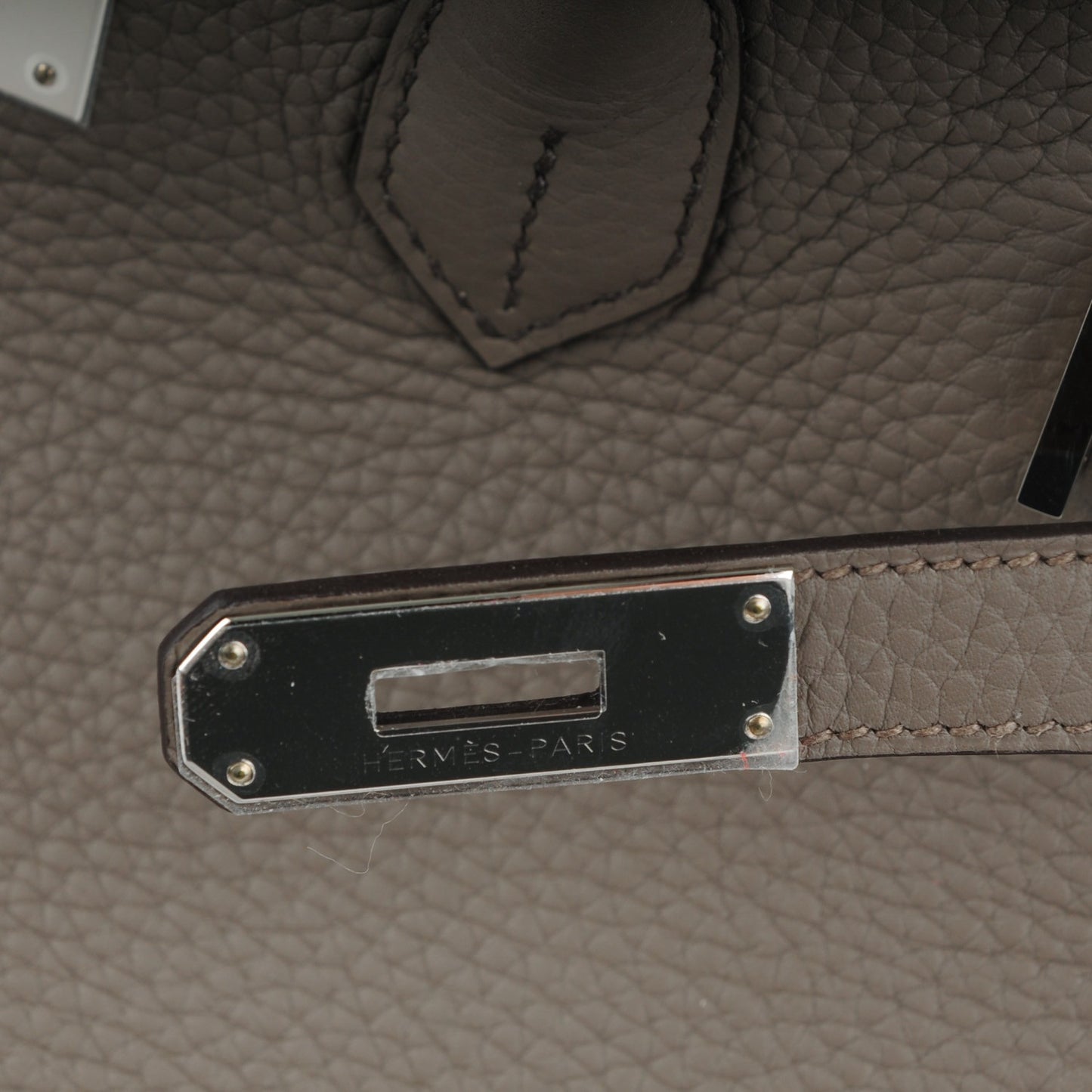 Taurillon Clemence Birkin 35 Etain