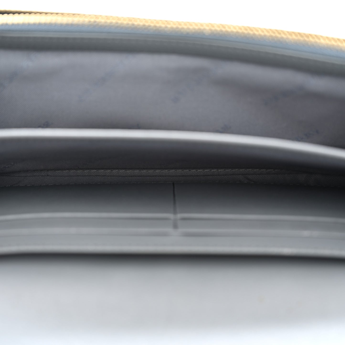 Calfskin Haymarket Check Henley Wallet Eucalyptus Grey