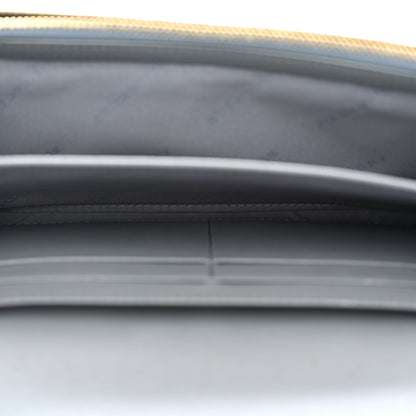 Burberry Calfskin Haymarket Check Henley Wallet Eucalyptus Grey 5 of 7