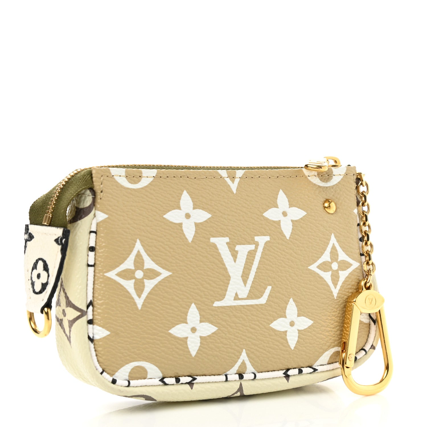 Louis Vuitton Monogram Giant Micro Pochette Accessories Kaki White 3 of 7