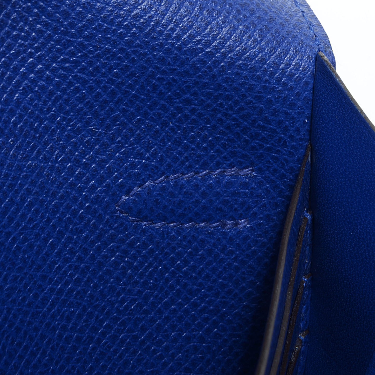 Epsom Kelly Longue Wallet Bleu Electrique