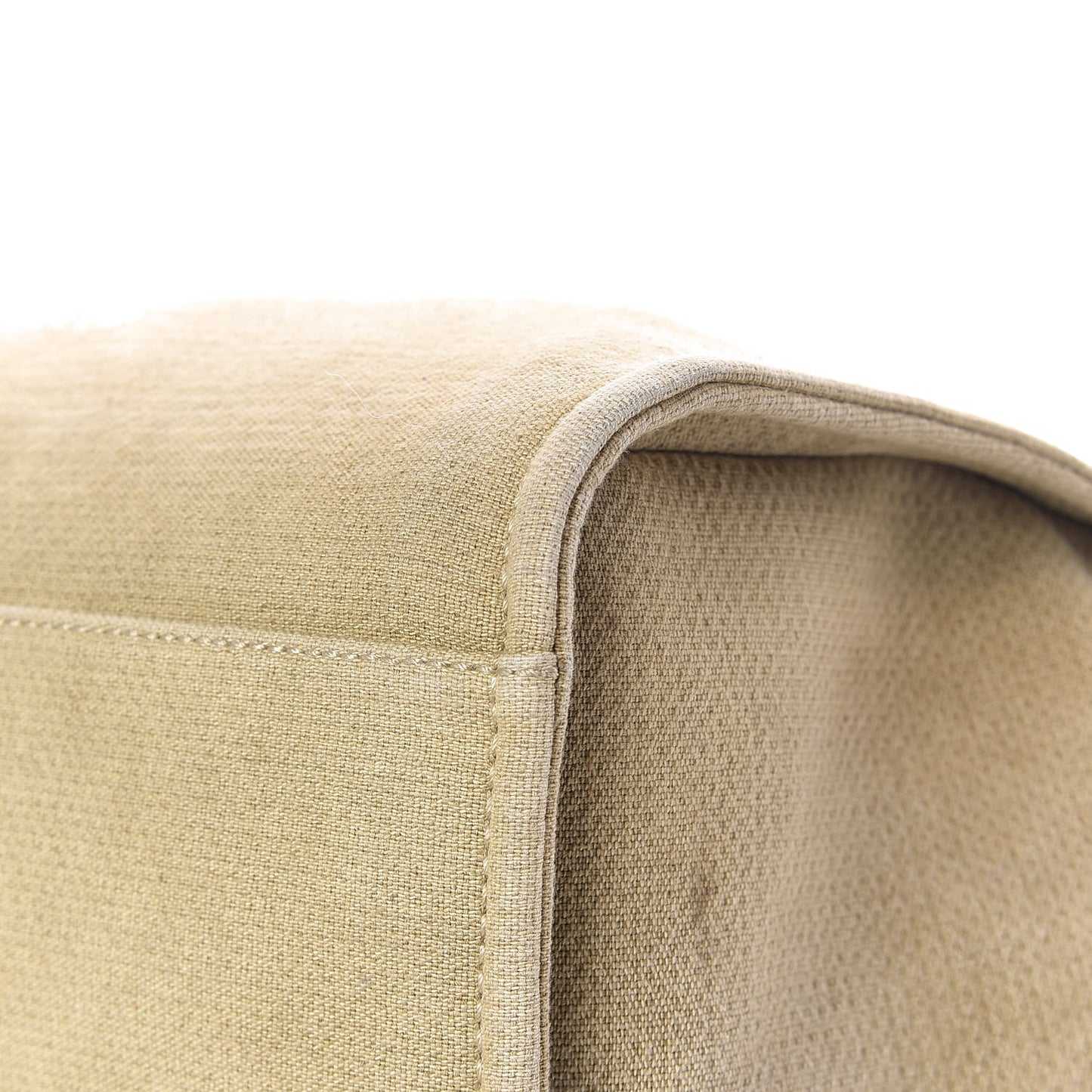 Canvas Large Deauville Tote Beige Black