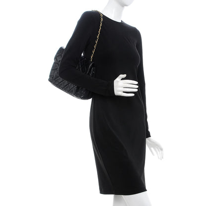 Chanel Lambskin Quilted Single Flap Black 2 of 7