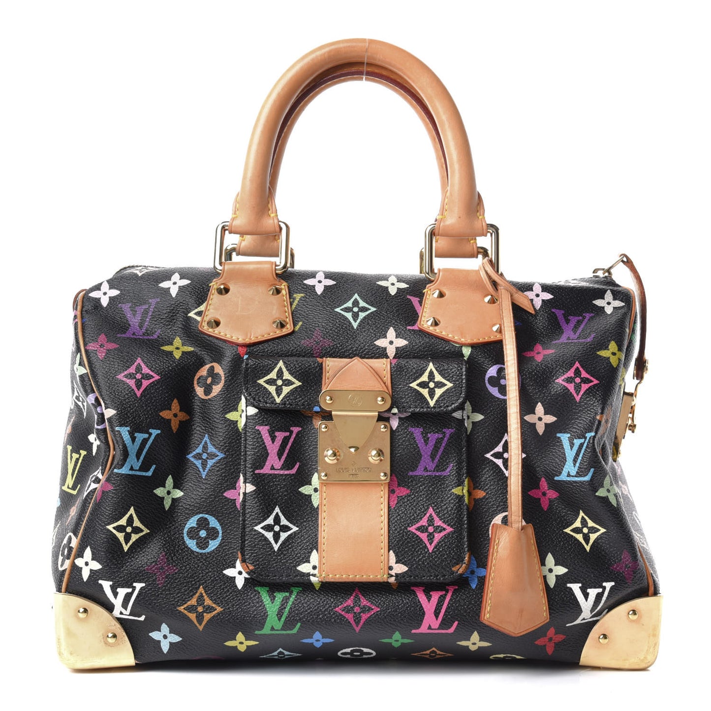 Monogram Multicolor Speedy 30 Black