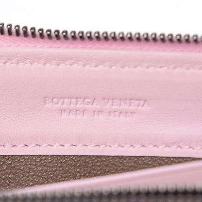 Bottega Veneta Nappa Intrecciato Zip Around Wallet Dragee 6 of 9