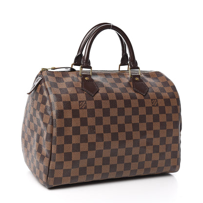 Louis Vuitton Damier Ebene Speedy 30 3 of 13