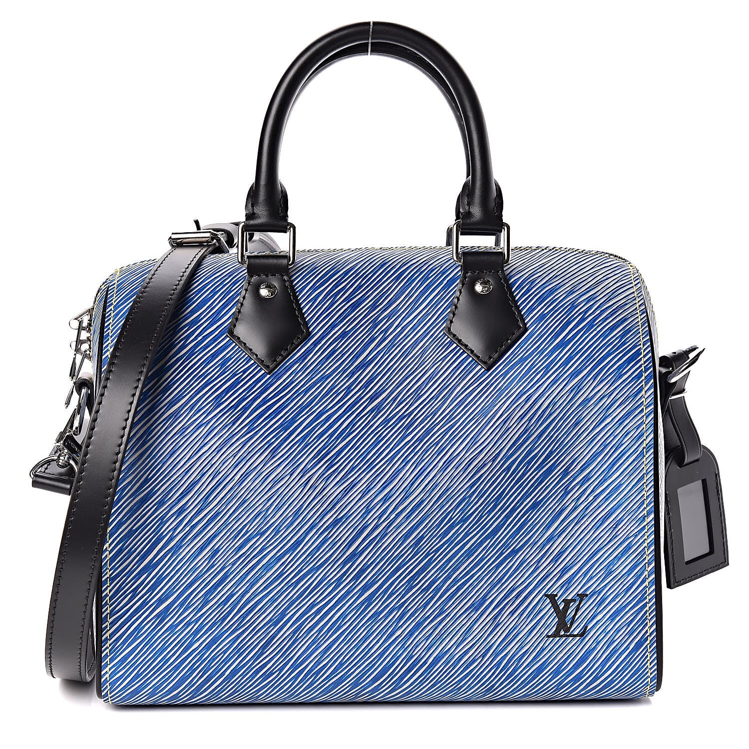 Louis Vuitton Epi Speedy Bandouliere 25 Denim Light 1 of 10