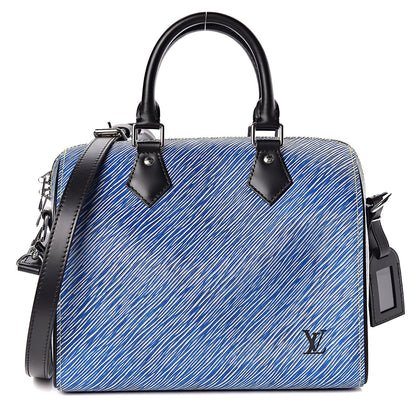 Louis Vuitton Epi Speedy Bandouliere 25 Denim Light 1 of 10