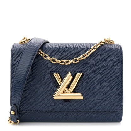 Louis Vuitton Epi Twist Shoulder Bag MM Indigo 1 of 11