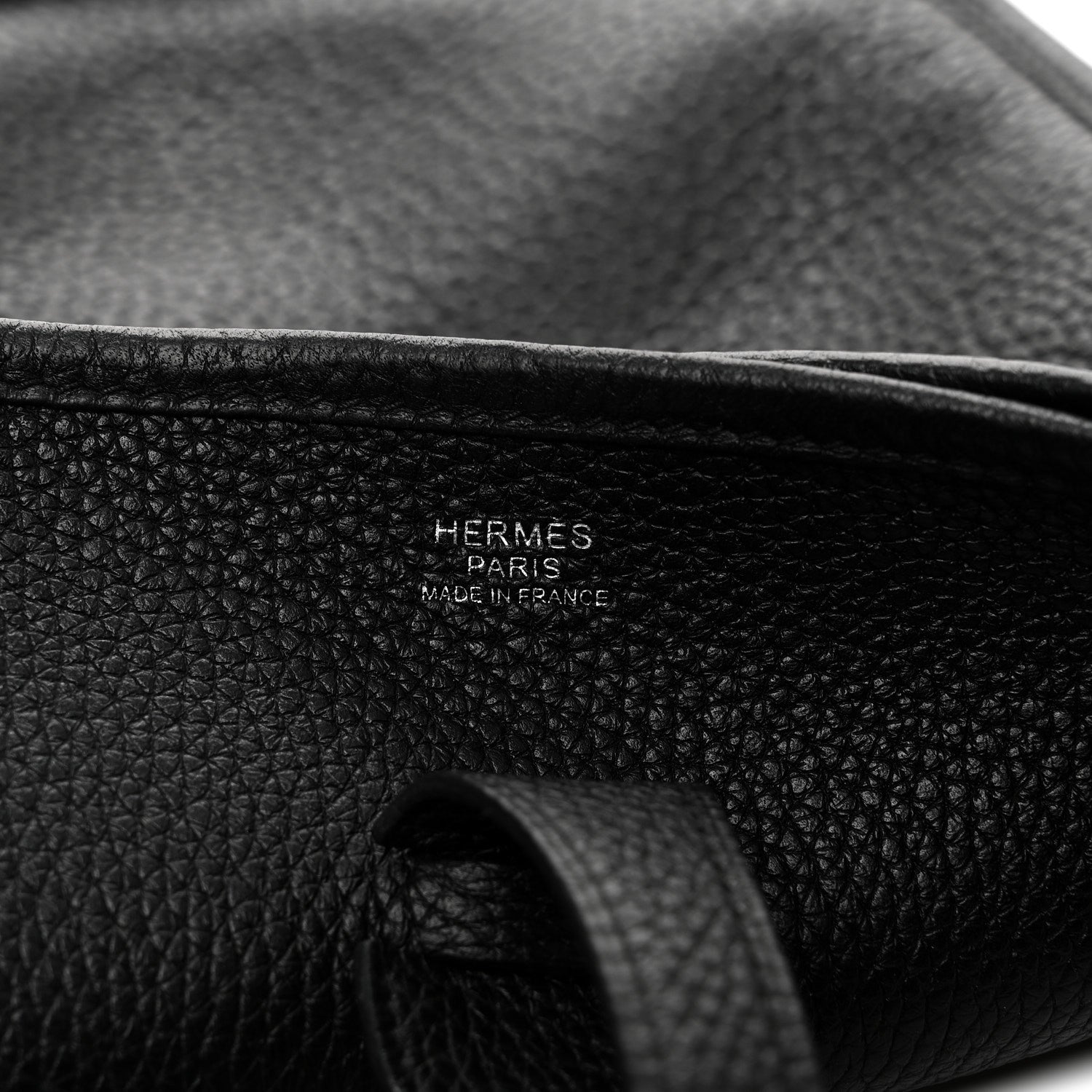 Hermes Taurillon Clemence Evelyne III PM Black 6 of 11