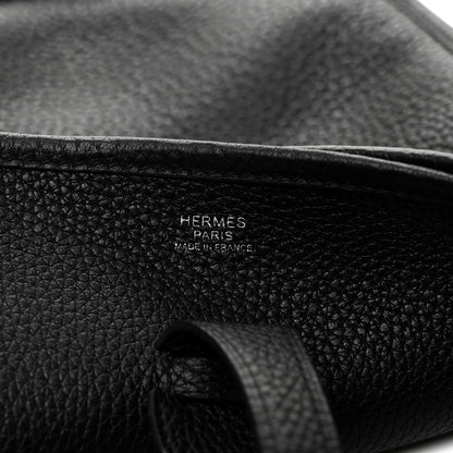 Hermes Taurillon Clemence Evelyne III PM Black 6 of 11