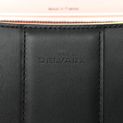 Delvaux Boxed Calfskin MM Magic Brillant Satchel Black Multicolor 6 of 17