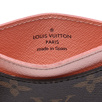 Louis Vuitton Monogram Card Holder Rose Nacre 4 of 5