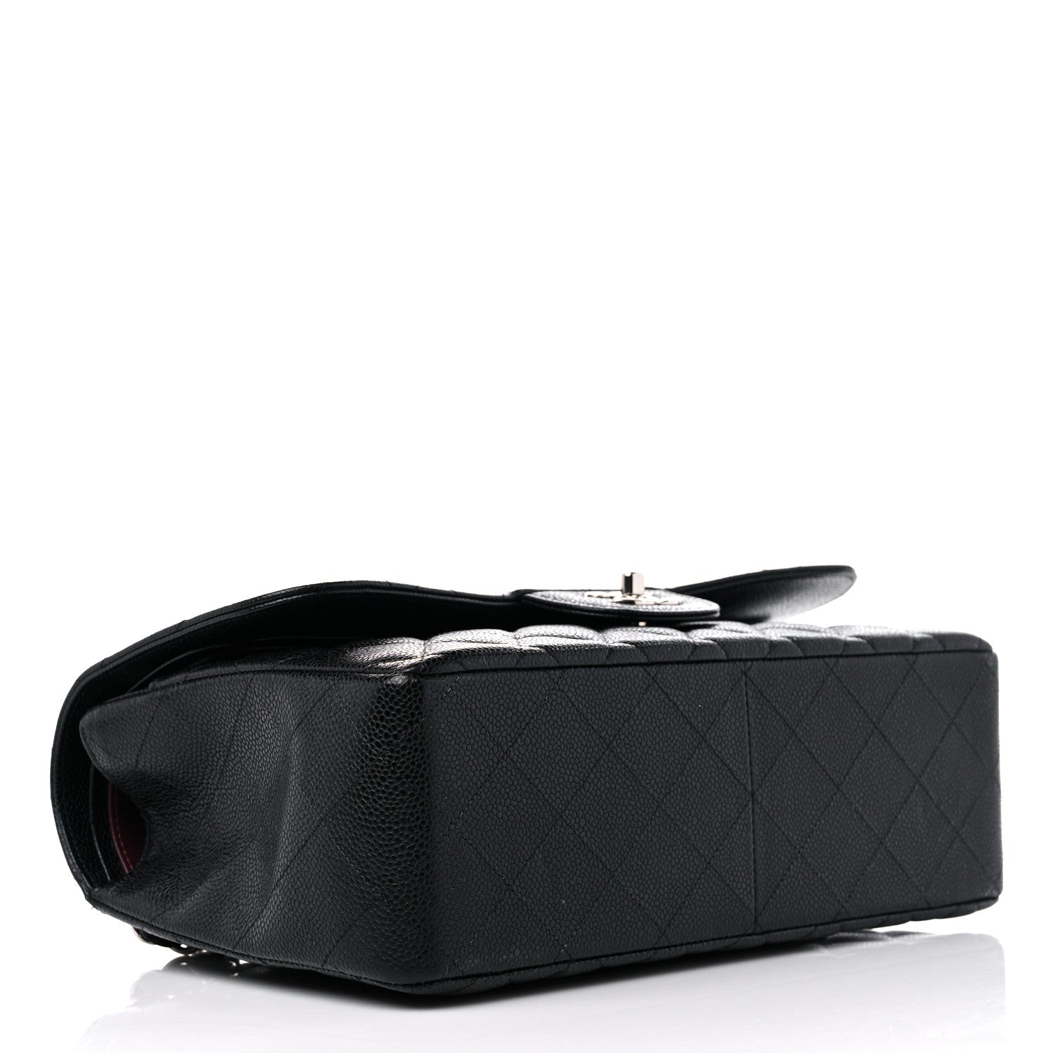 Chanel Caviar Quilted Jumbo Double Flap Black 4 of 13