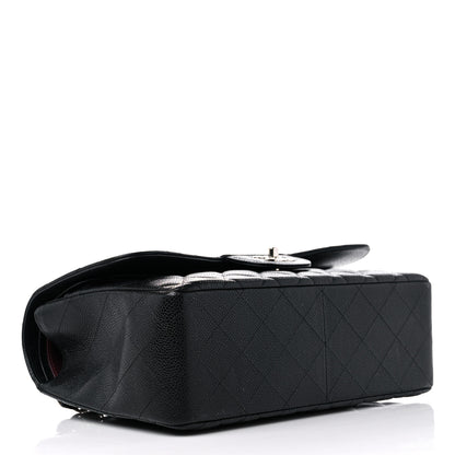 Chanel Caviar Quilted Jumbo Double Flap Black 4 of 13