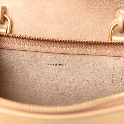 Celine Laminated Calfskin Nano Belt Bag Gold 7 of 10
