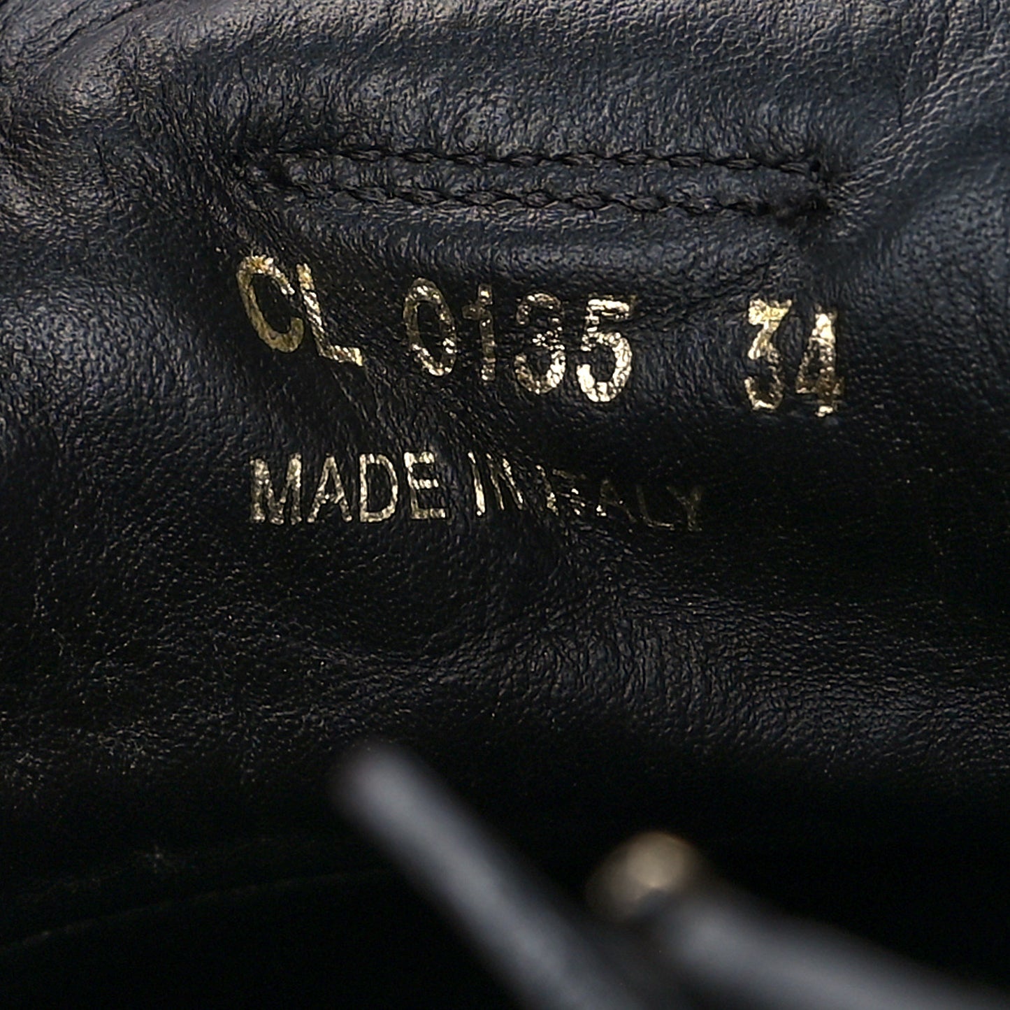 Calfskin Embossed Monogram Punchy High Top Sneakers 34 Black