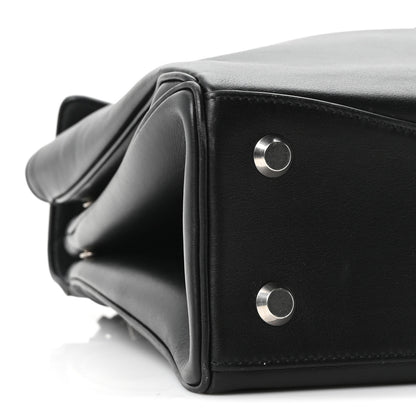 Balenciaga Natural Smooth Calfskin Medium Rodeo Top Handle Handbag Black 8 of 9
