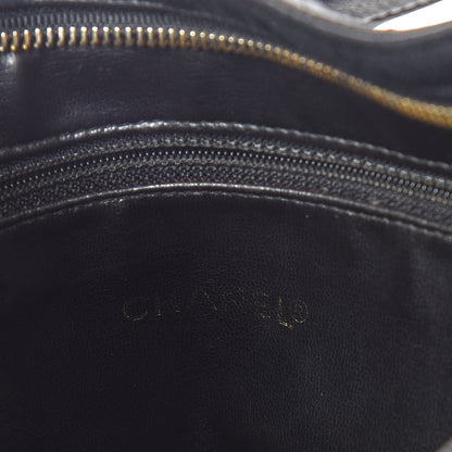 Chanel Lambskin Quilted Hobo Black 9 of 10