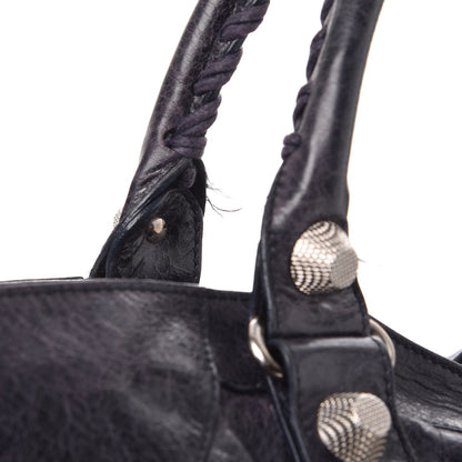 Balenciaga Agneau Giant 21 Silver Hardware Part Time Dark Night 11 of 15