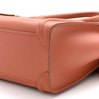 Celine Smooth Calfskin Nano Luggage Terracotta 11 of 12