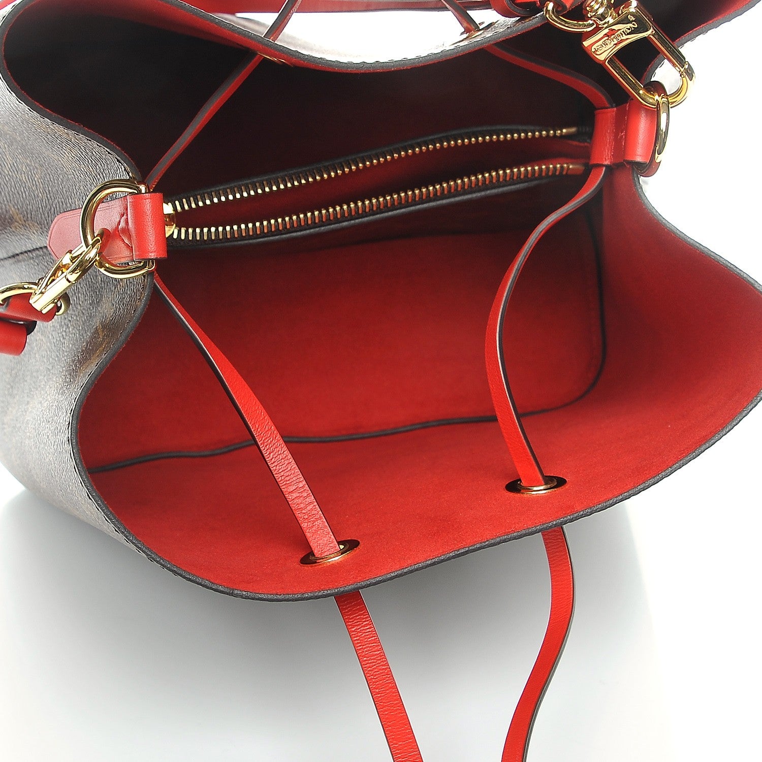 Louis Vuitton Monogram Neonoe MM Coquelicot 6 of 6
