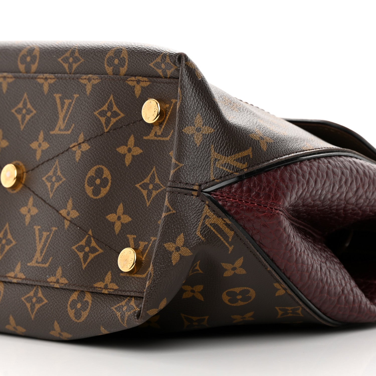 Louis Vuitton Ostrich Lizard Majestueux Tote MM Bordeaux 10 of 13