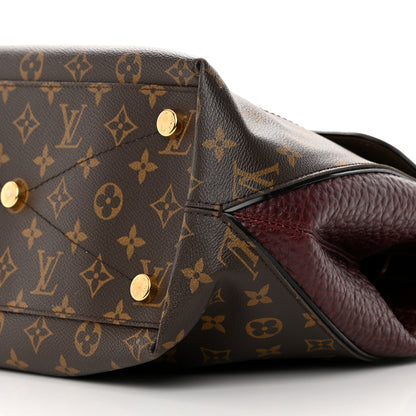 Louis Vuitton Ostrich Lizard Majestueux Tote MM Bordeaux 10 of 13
